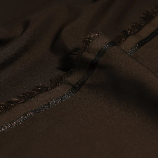 Wash & Wear fabric in brown color