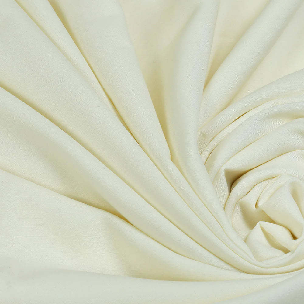 Wash & Wear fabric in cream color